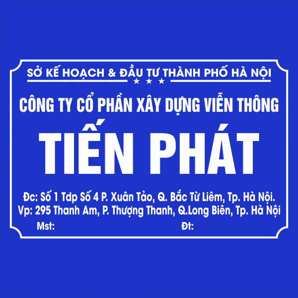 Biển công ty