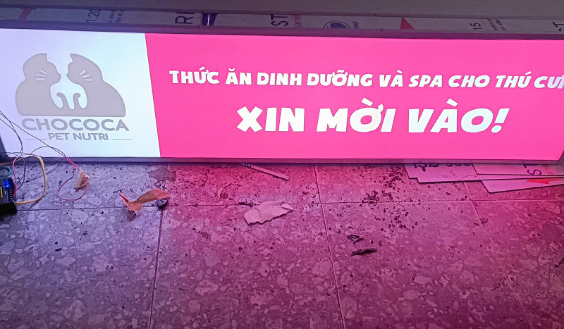 Báo Giá - Thi Công Biển Bạt Khung Sắt Giá Rẻ
